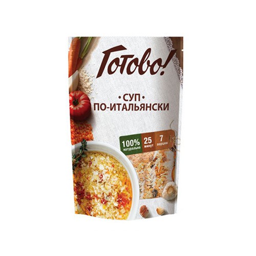 Кошерный Итальянский Суп ТМ "Готово!"