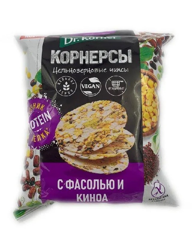 Кошерные кукурузно-рисовые чипсы Dr. Körner