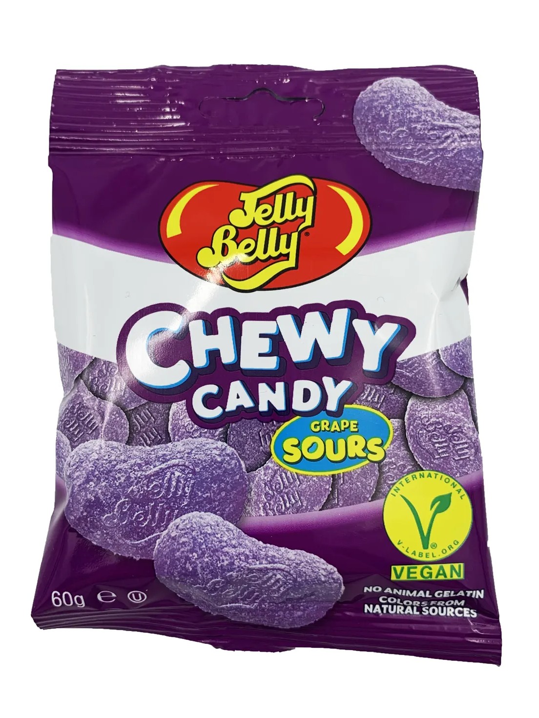 Жевательный мармелад кислый виноград Jelly Belly