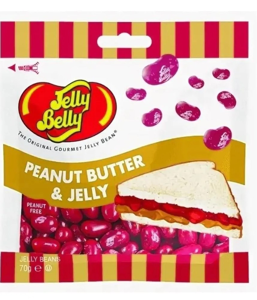 Драже арахисовое масло и желе Jelly Belly