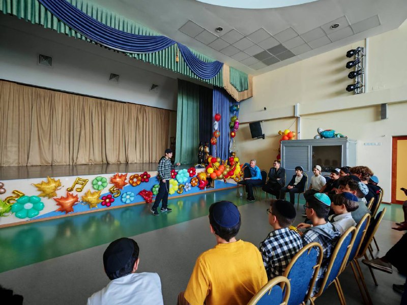 Мастер-класс театра Шалом в школе Мир интеллекта, открытие студии
