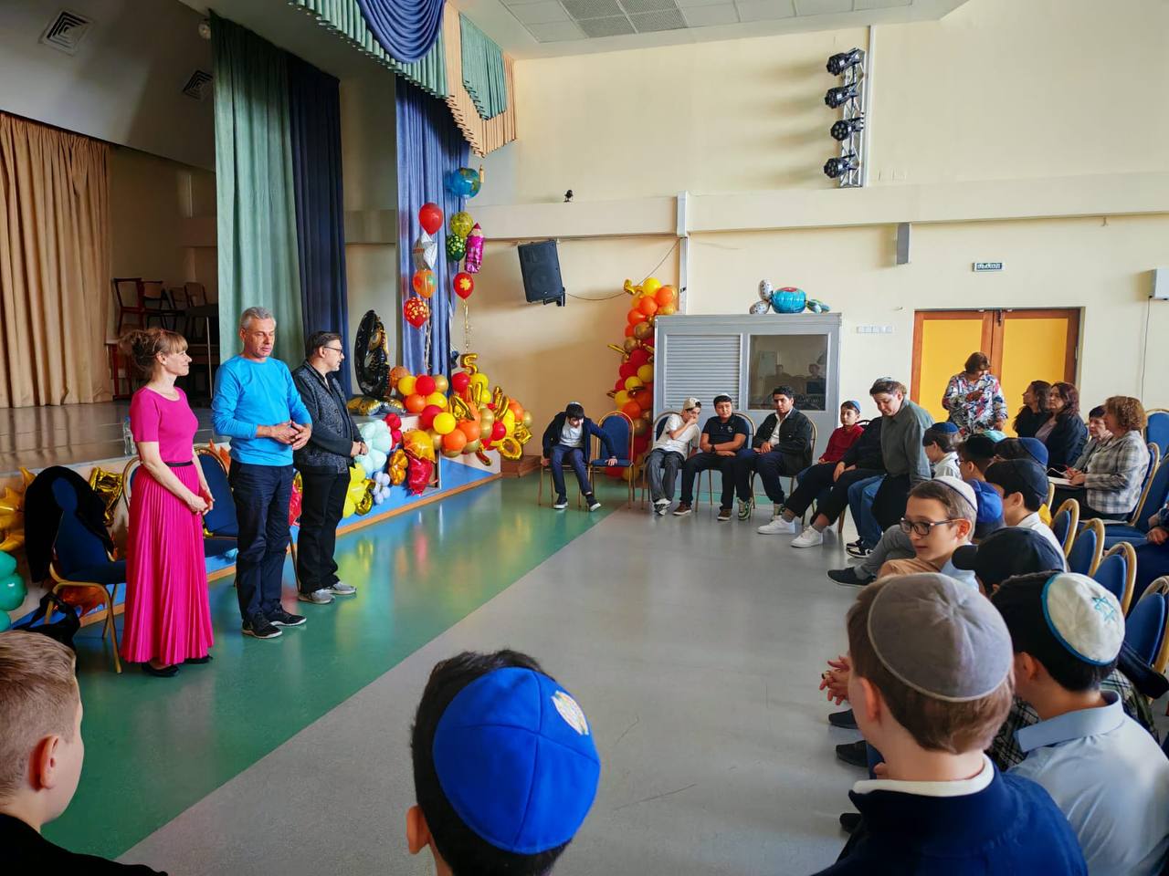 Мастер-класс театра Шалом в школе Мир интеллекта, открытие студии