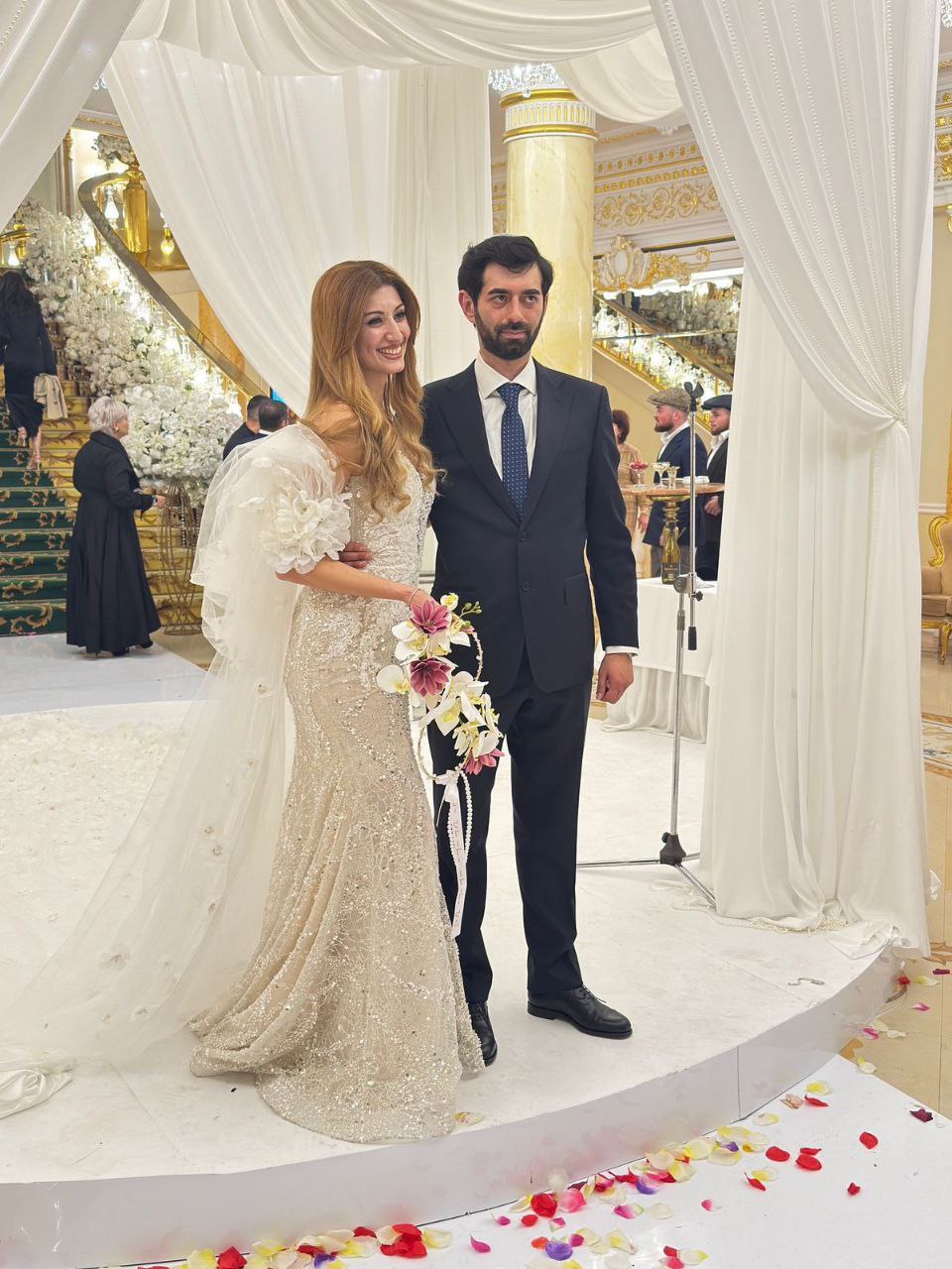 Хупа Рины и Семена Ягьяевых в Астраханской еврейской общине