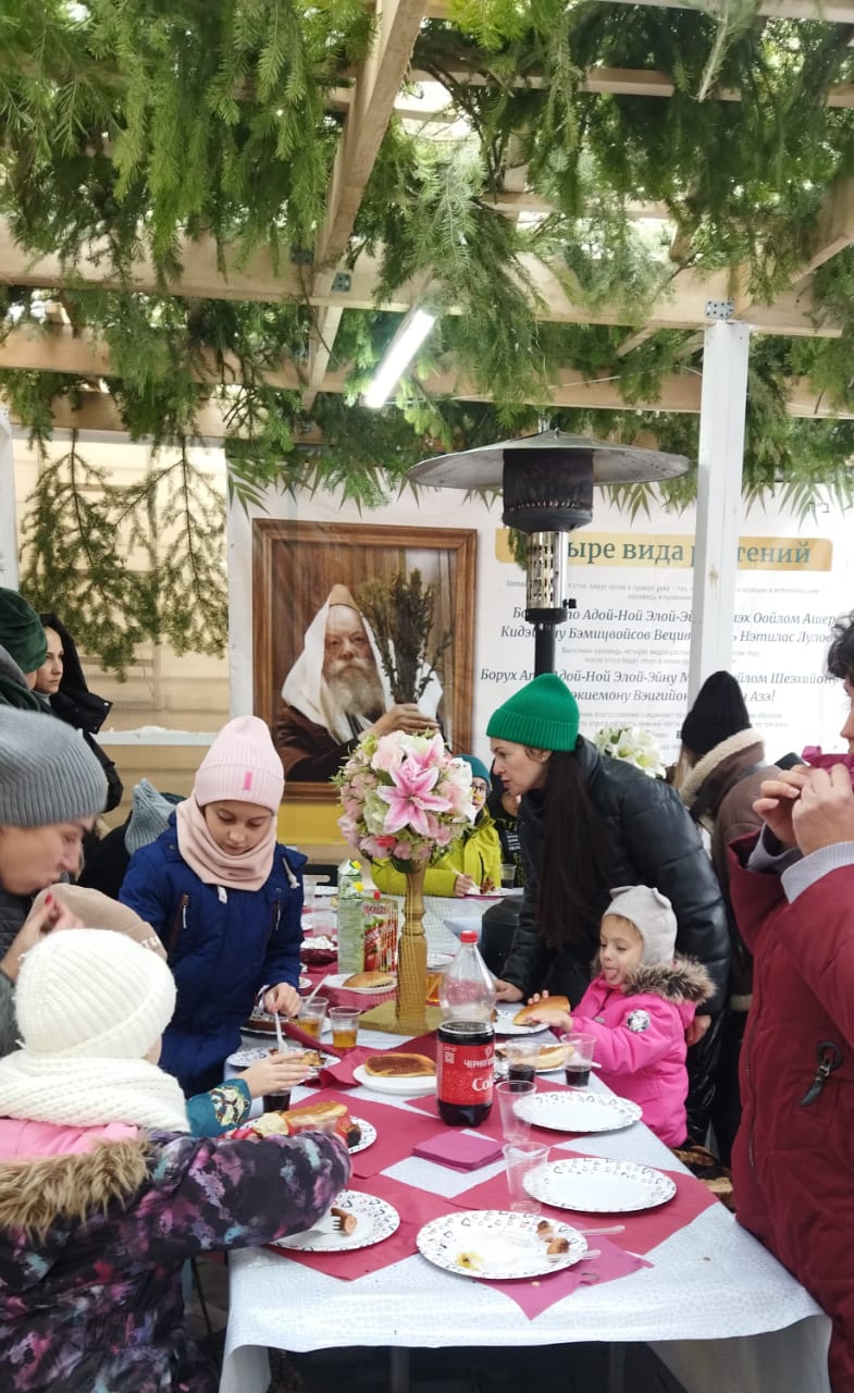 Празднование Суккот в еврейских общинах