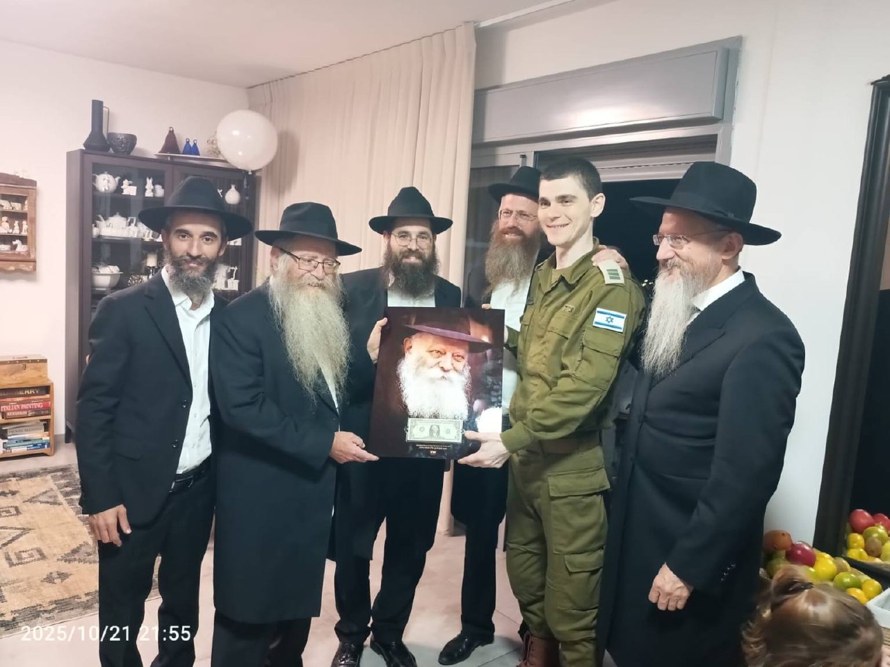 Берл Лазар и Максим Харкин на встрече в Израиле