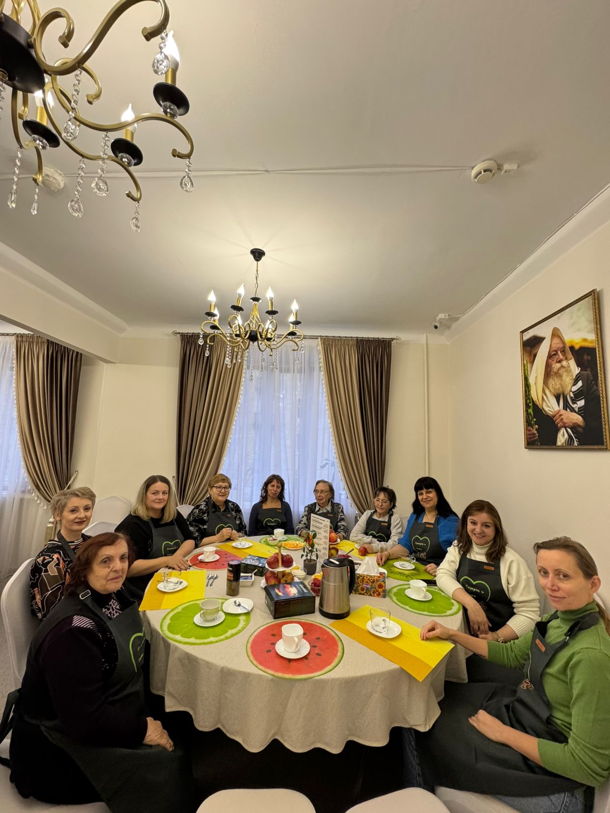 Встреча женского клуба еврейской общины Дзержинска