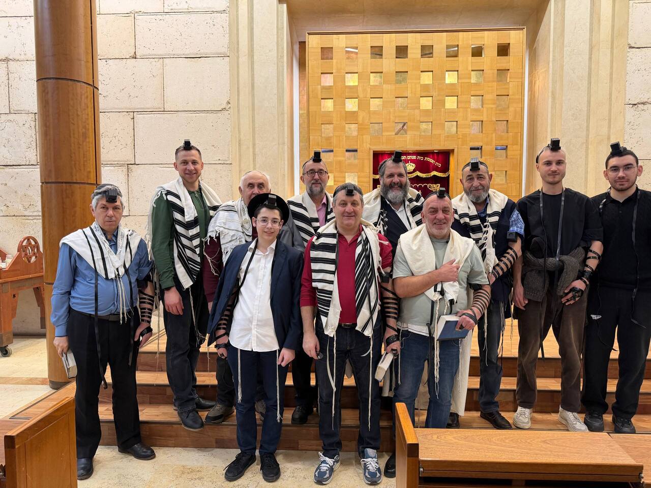 Визит красноярской еврейской общины в Москву