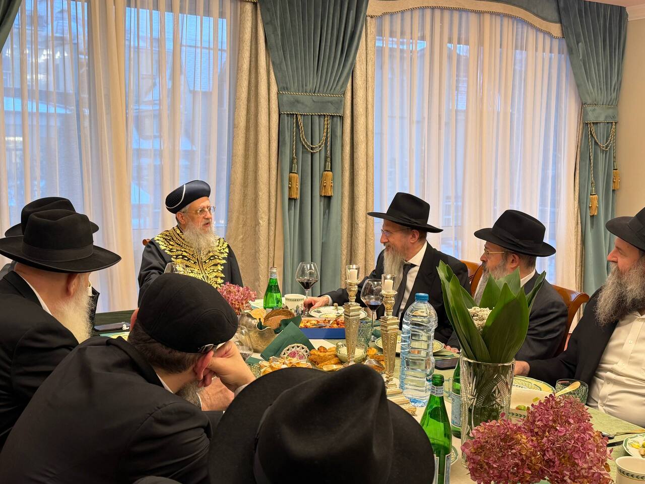 Главный раввин Израиля Давид Иосеф на визите в Москве