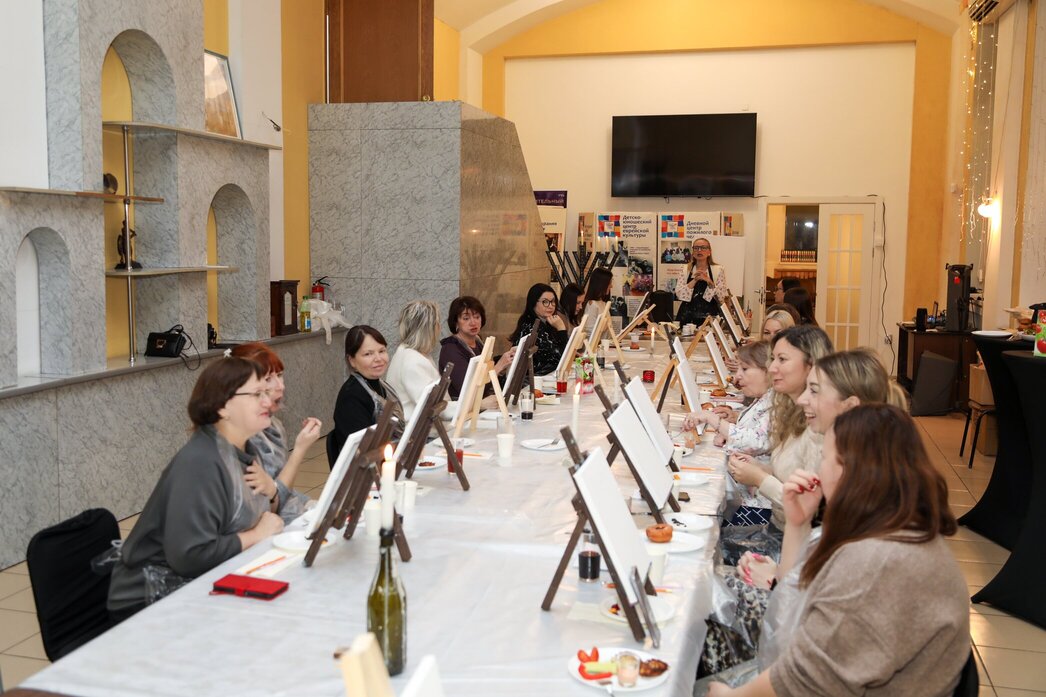 Женский арт-вечер в честь Хануки в Биробиджане