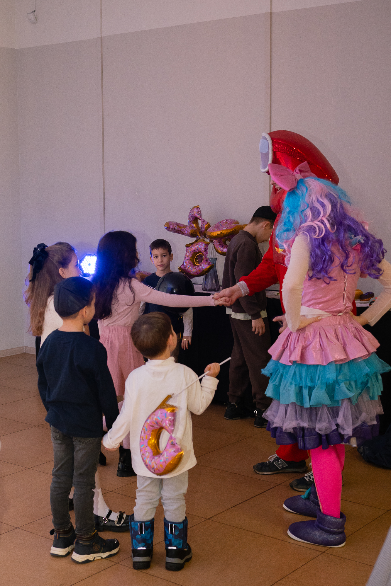 Зажигание ханукии в Новомосковском еврейском центре