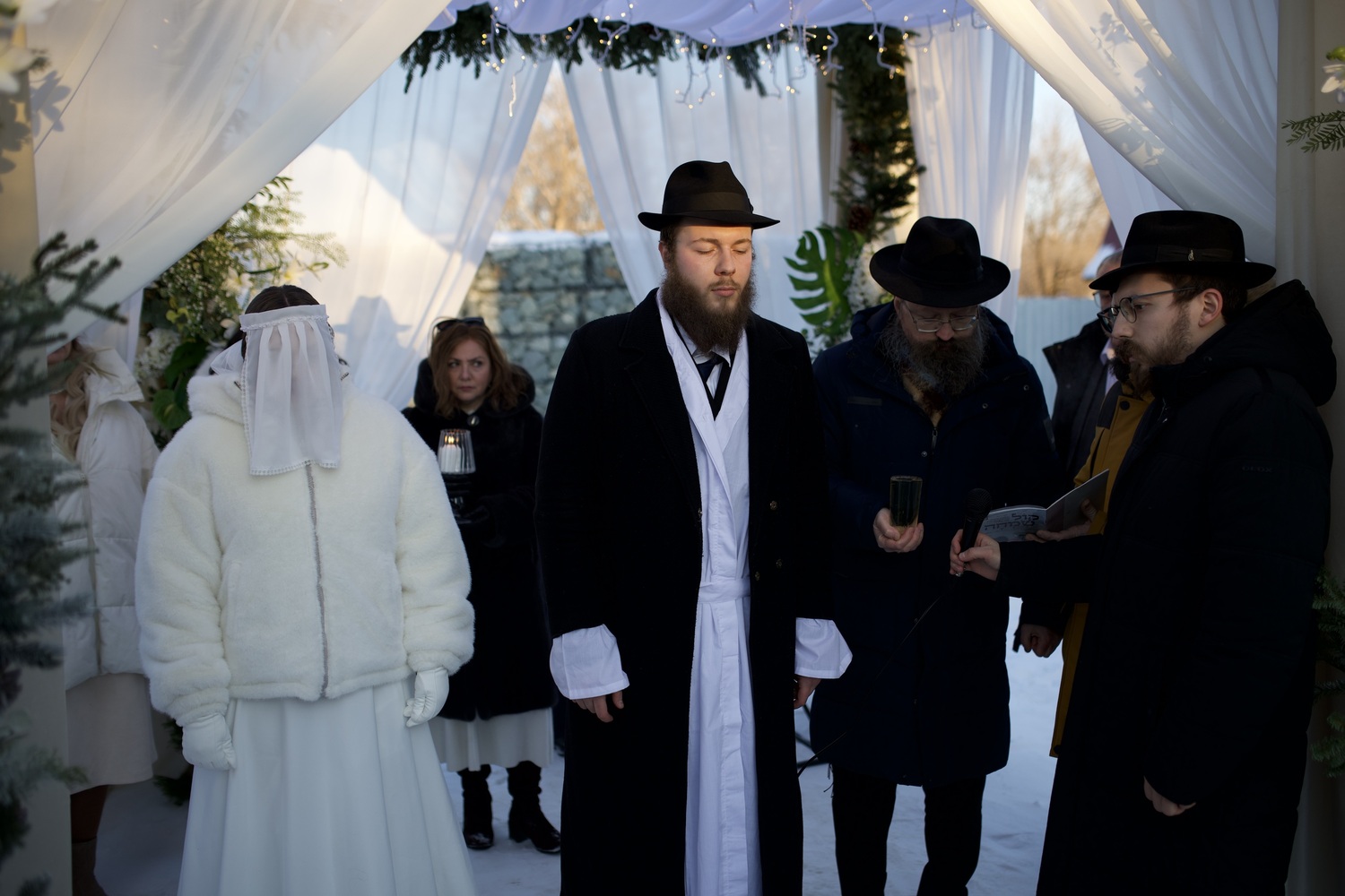 Хупа Даниэля Ивлева и Адар Соловьёвой в Биробиджане