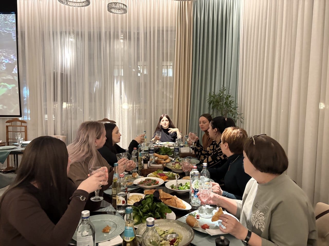 Делегация женщин из Биробиджана в МЕОЦ в Москве