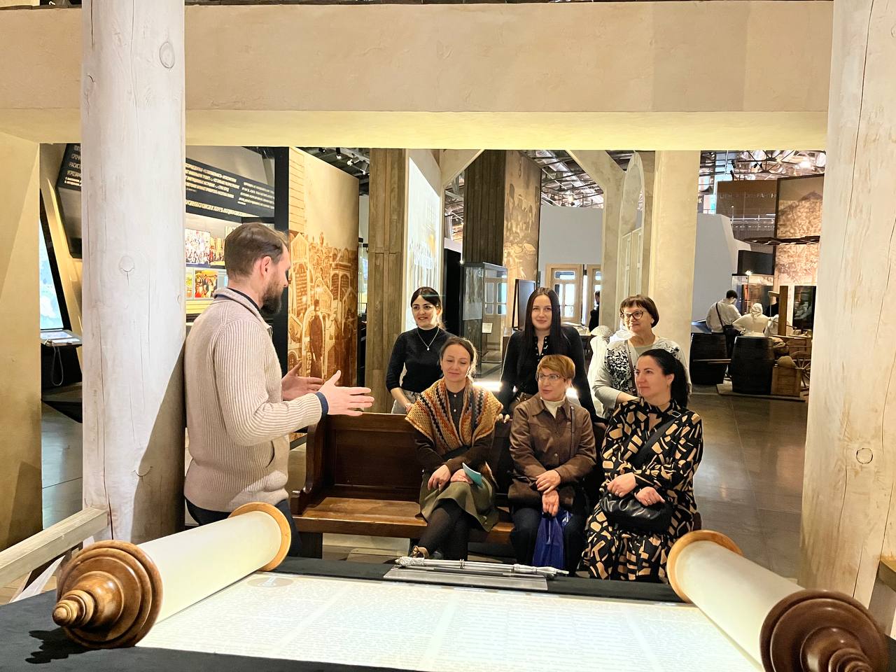 Делегация женщин из Биробиджана в МЕОЦ в Москве