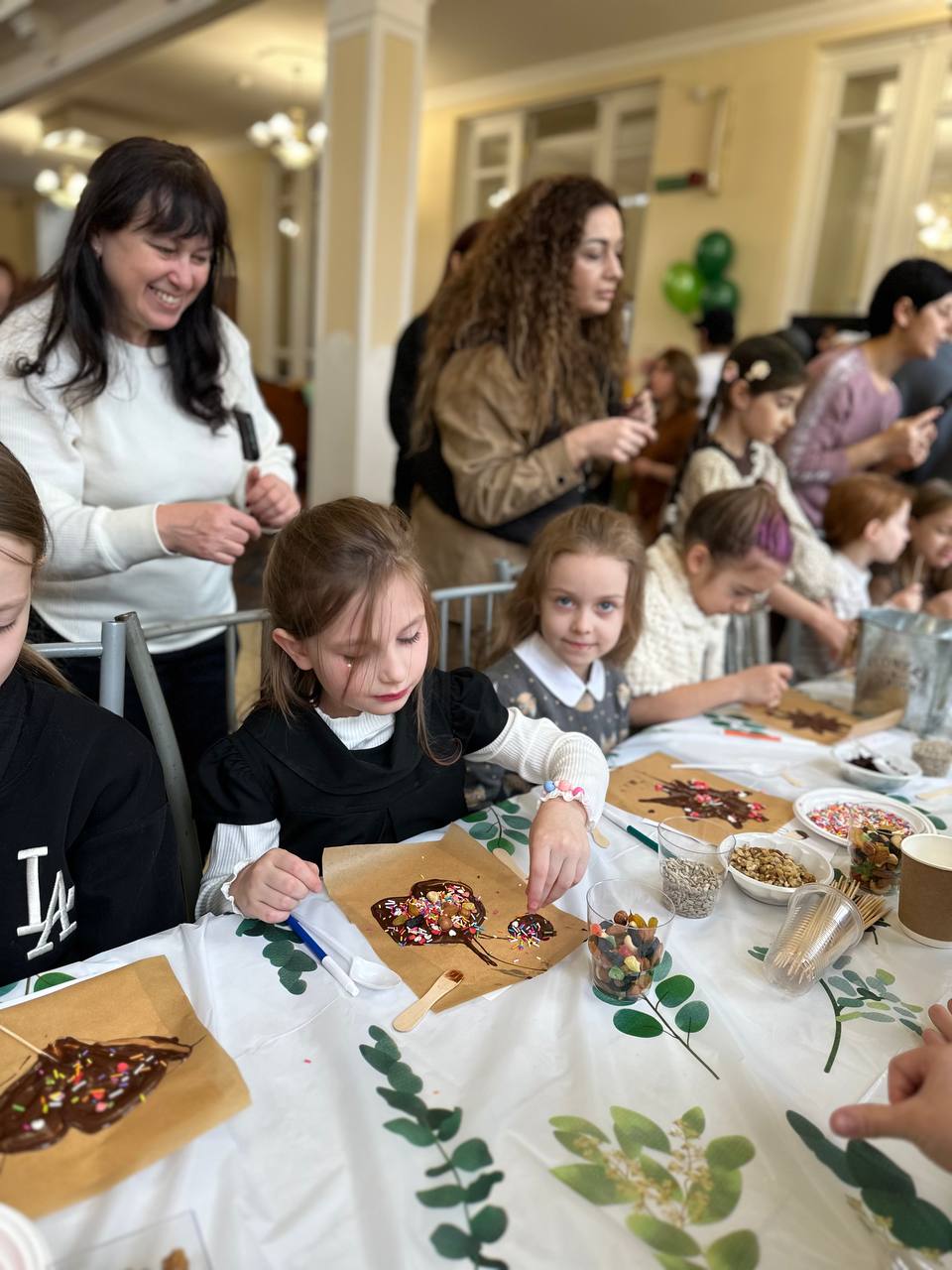 Ту би-Шват в ростовской синагоге: дети и мастер-класс