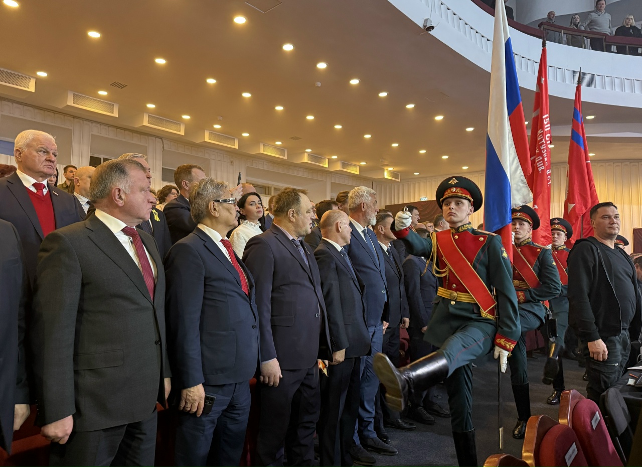 Раввин Залман Иоффе на мероприятии в Волгограде 2 февраля 2026 года