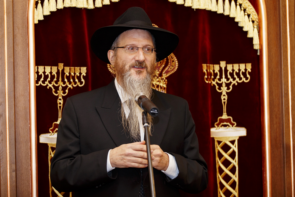 Берл Лазар выступил с поздравлением к празднику Пурим