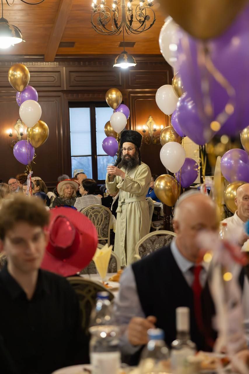 Празднование Пурима в Смоленской общине в синагоге