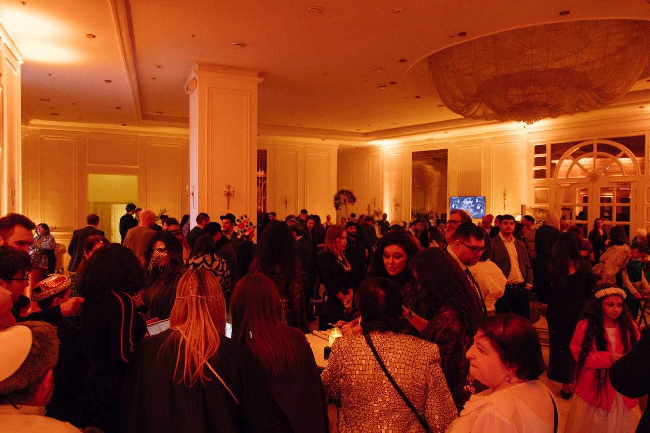 Празднование Пурима в Новомосковском еврейском центре