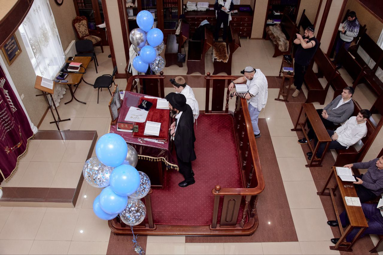 Бар мицва Меира Марка Сафонова в еврейской общине Нальчика