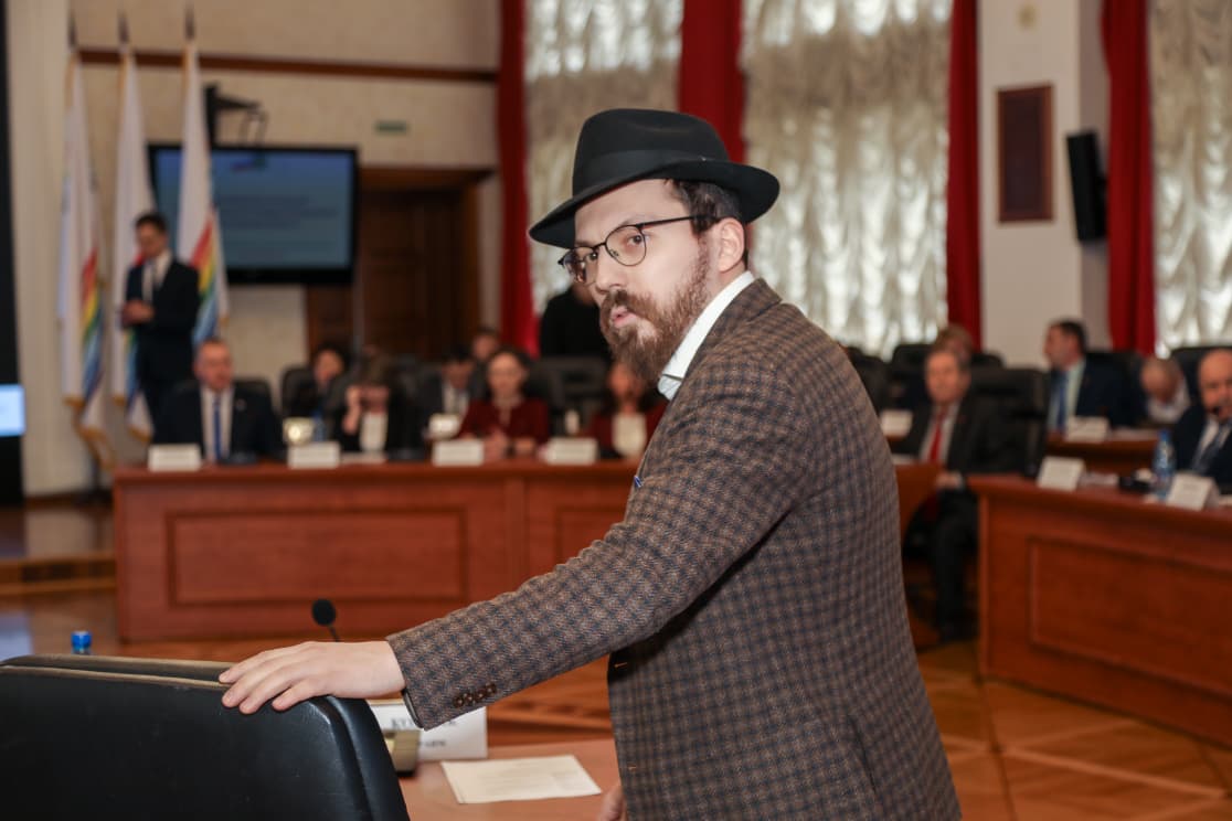 Раввин Эфраима Колпака в Заксобрании ЕАО