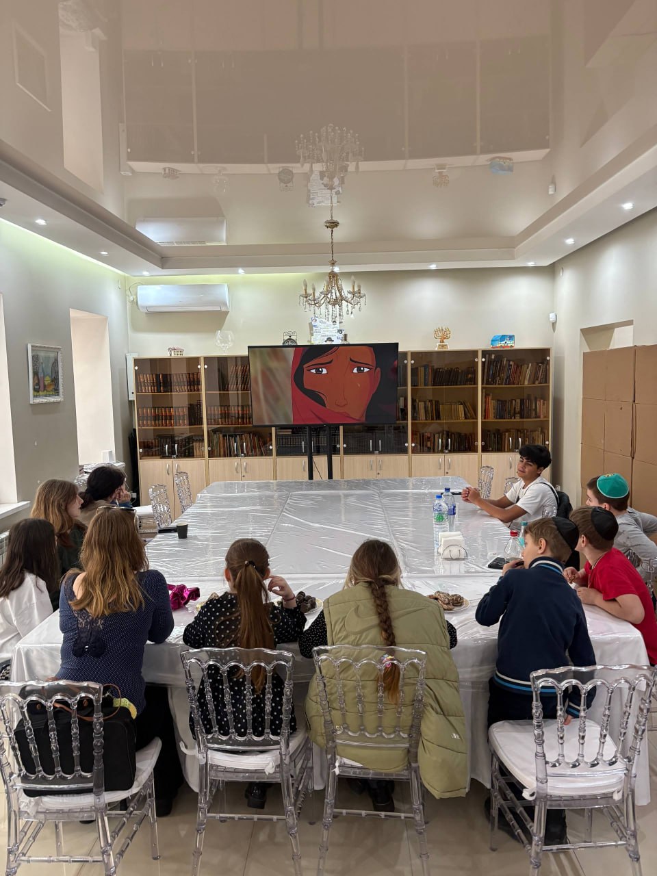 Встреча клуба Enerjew в синагоге Симферополя