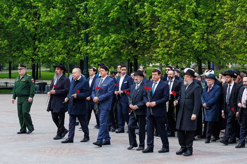 Памятная церемония в Александровском саду